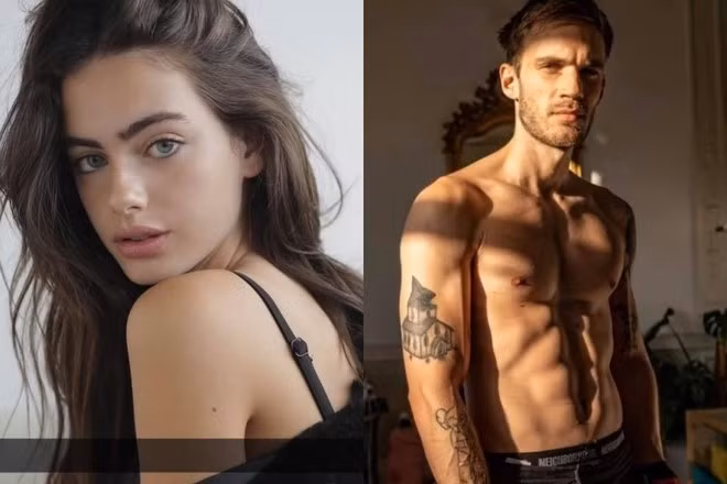 Yael Shelbia và YouTuber PewDiePie xếp thứ hạng 1 trong danh sách 200 người đẹp nhất (nam - nữ) năm 2020 của TC Candler. ẢNH: CẮT TỪ VIDEO