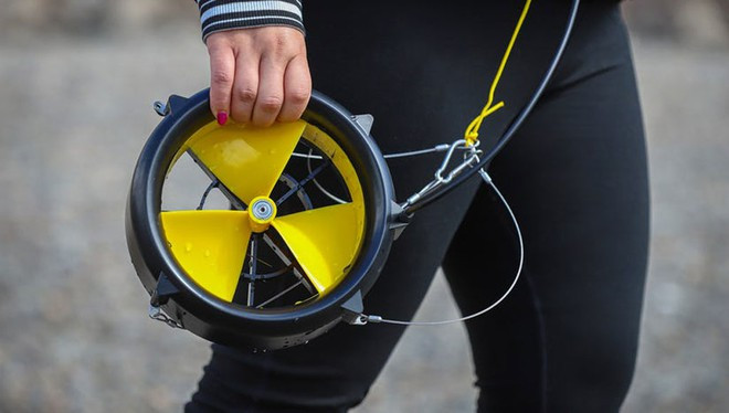 Sử dụng tuabin di động cũng là lựa chọn của nhiều người khi đi cắm trại. ẢNH: WATERLILY