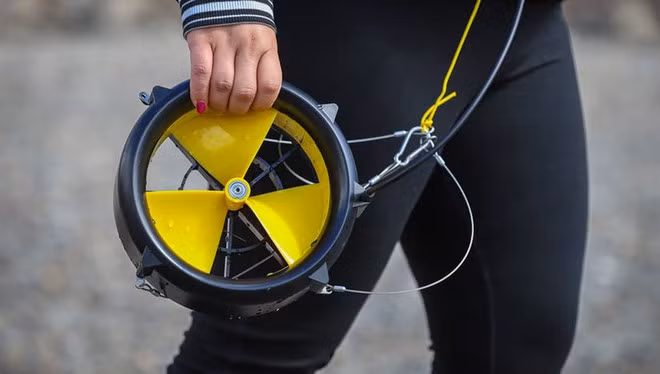 Sử dụng tuabin di động cũng là lựa chọn của nhiều người khi đi cắm trại. ẢNH: WATERLILY