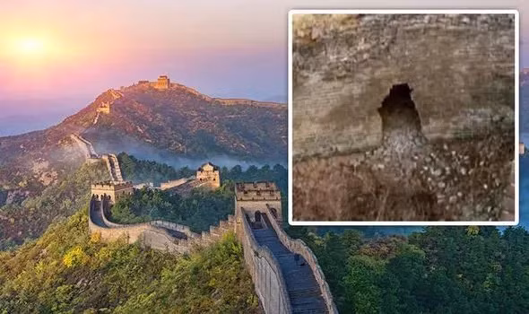 Các nhà khảo cổ đã phát hiện đường hầm bí ẩn bên dưới Vạn Lý Trường Thành của Trung Quốc.