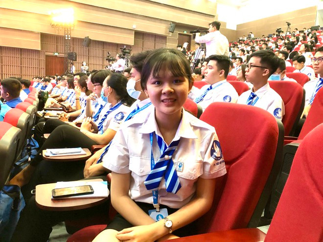 Trần Mỹ Phương mong muốn sinh viên chủ động, sáng tạo, nhiệt huyết. Ảnh: MỸ QUYÊN