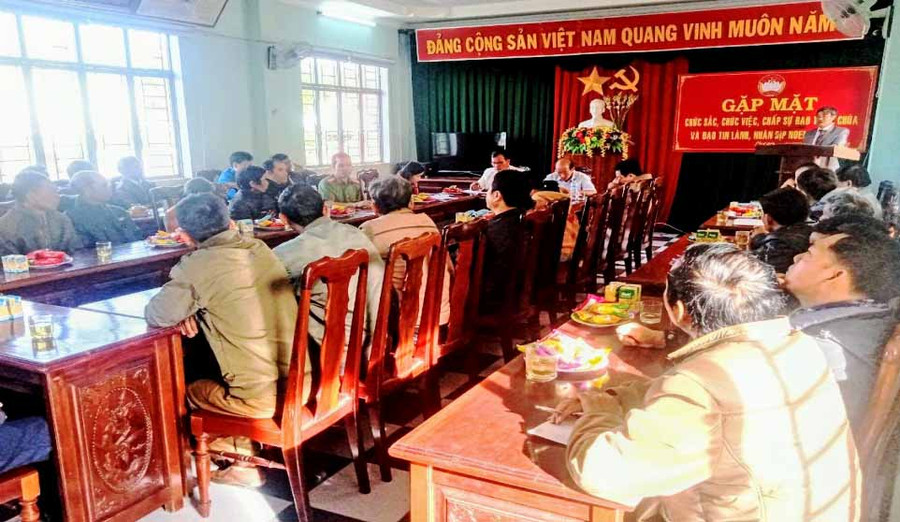 Quang cảnh buổi gặp mặt. Ảnh: Lê Đại