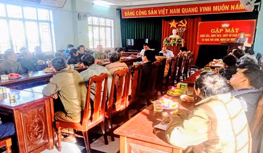 Quang cảnh buổi gặp mặt. Ảnh: Lê Đại