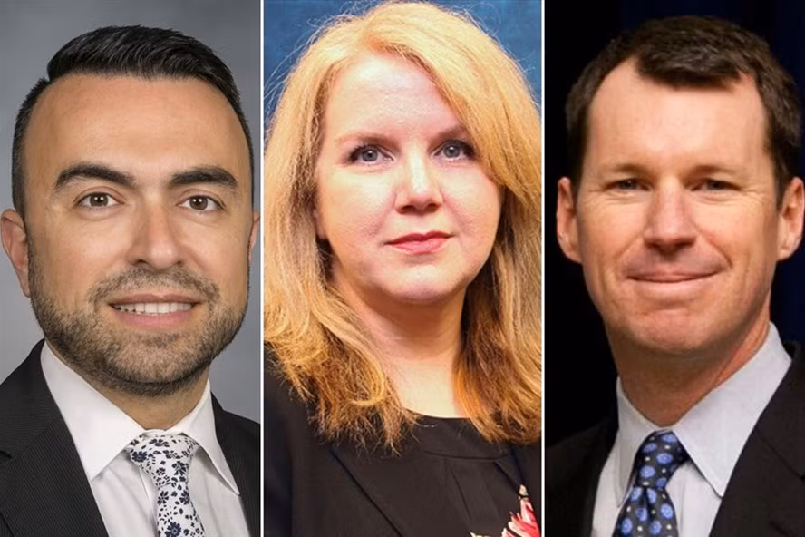 Từ trái qua, Bechara Choucair, Carole Johnson, và Tim Manning, những nhân sự quan trọng được ông Joe Biden bổ nhiệm vào nhóm ứng phó COVID-19. Ảnh: Kaiser Permanente/New Jersey Department of Human Services/Georgetown University School of Continuing Studies. Từ trái qua, Bechara Choucair, Carole Johnson, và Tim Manning, những nhân sự quan trọng được ông Joe Biden bổ nhiệm vào nhóm ứng phó COVID-19. Ảnh: Kaiser Permanente/New Jersey Department of Human Services/Georgetown University School of Continuing Studies.