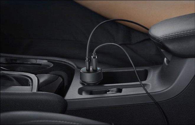 Sạc ô tô của Anker được bán rộng rãi trên thị trường. ẢNH: ANKER