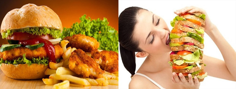 Hạn chế ăn đồ ăn vặt để tránh gây ảnh hưởng xấu tới sức khỏe sinh sản. Đồ họa: Hồng Nhật