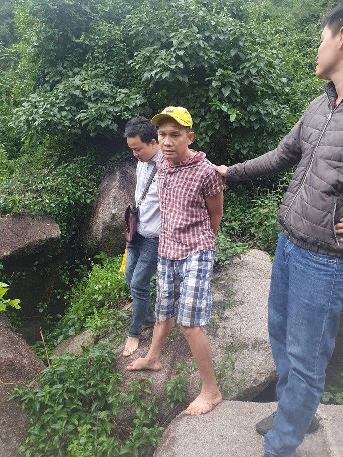 Nghi phạm Thành đã bị bắt giữ tại Phú Yên