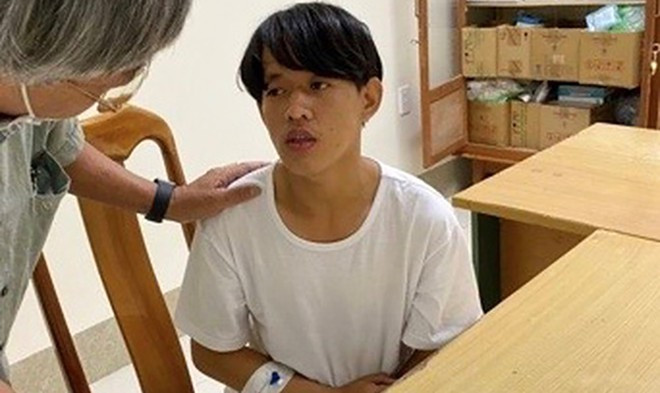 Wang Yuan tức Phạm Chí Cường khi ở Bệnh viện đa khoa Cà Mau ẢNH: BỆNH VIÊN CUNG CẤP