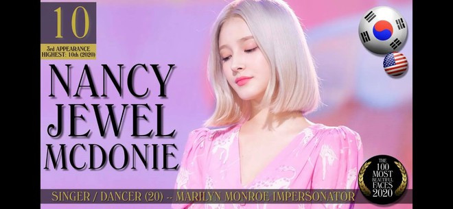 Nancy đứng vị thứ 10 trong bảng xếp hạng. ẢNH: CẮT TỪ VIDEO