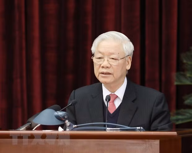 Tổng Bí thư, Chủ tịch nước Nguyễn Phú Trọng. (Ảnh: Phương Hoa/TTXVN) Tổng Bí thư, Chủ tịch nước Nguyễn Phú Trọng. (Ảnh: Phương Hoa/TTXVN)