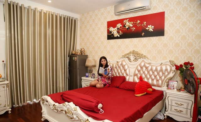 Khu phòng ngủ của các thành viên khác trong gia đình được bài trí sang trọng. Ảnh: NSCC. Khu phòng ngủ của các thành viên khác trong gia đình được bài trí sang trọng. Ảnh: NSCC.