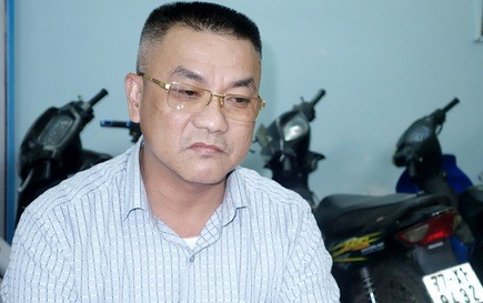 Trần Quốc Công tại Cơ quan CSĐT. Trần Quốc Công tại Cơ quan CSĐT.