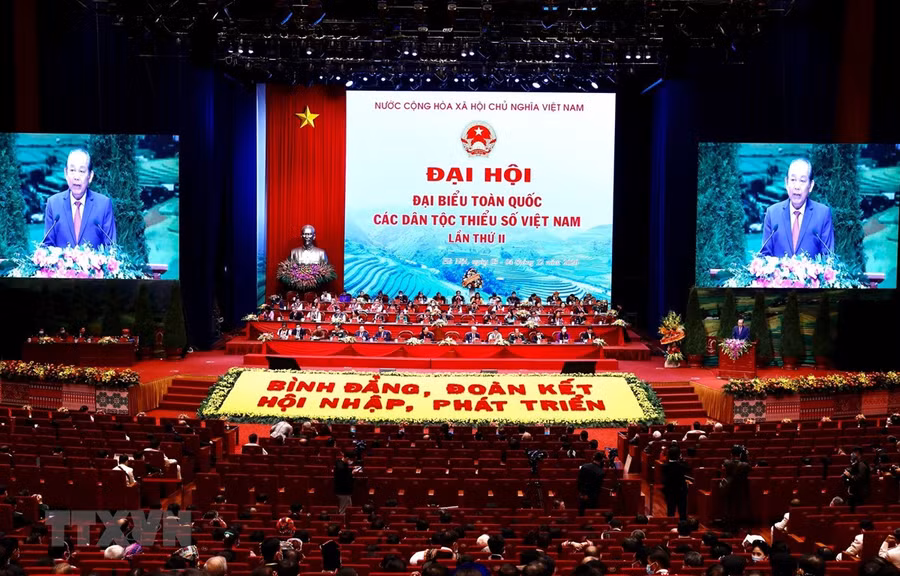 Quang cảnh Phiên bế mạc. (Ảnh: Dương Giang/TTXVN)