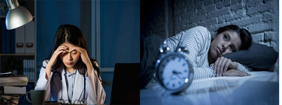 Thức khuya là nguyên nhân gây đến vô sinh mà nhiều người không biết. Đồ họa: Hồng Nhật