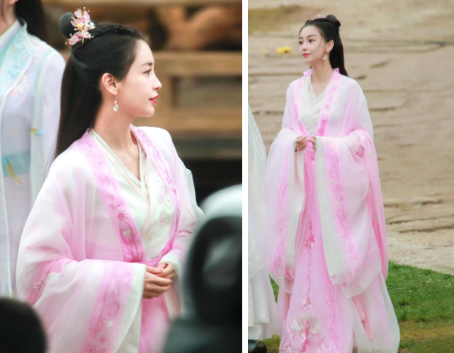 Hình ảnh Angela Baby khi diện trang phục cổ trang chưa qua chỉnh sửa vẫn đẹp 