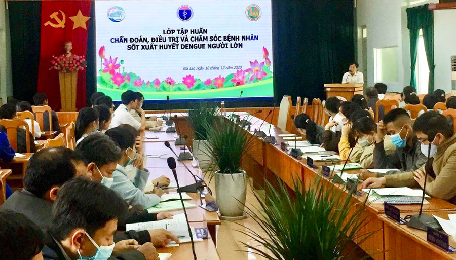 Quang cảnh lớp tập huấn. Ảnh: Như Nguyện  Quang cảnh lớp tập huấn. Ảnh: Như Nguyện