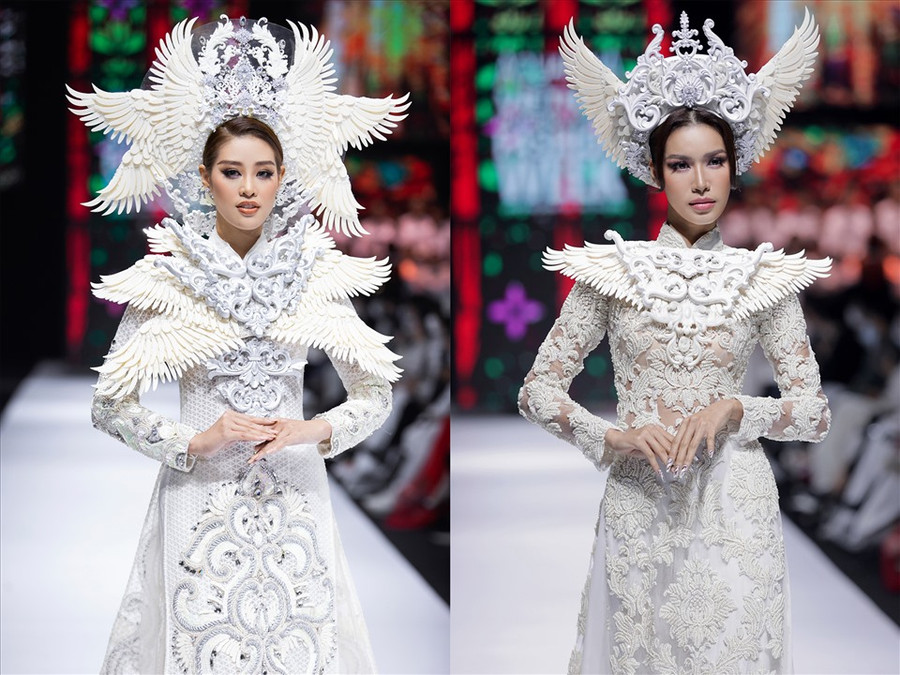 Ngoài ra, sự kiện có mặt của rất nhiều người mẫu, diễn viên nổi tiếng tham dự. Diễn viên Lê Phương chính là người đẹp mở màn cho buổi trình diễn với trang phục. Lê Phương trong lần xuất hiện này đã nhận được vô vàn lời khen khi cô lấy lại được vóc dáng mơ ước.