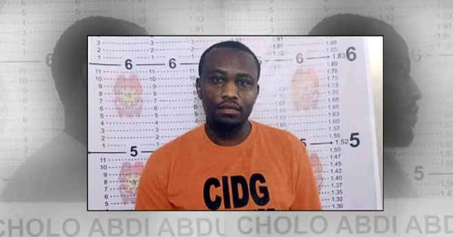 Cholo Abdi Abdullah, nghi can khủng bố người Kenya - Ảnh: MSN