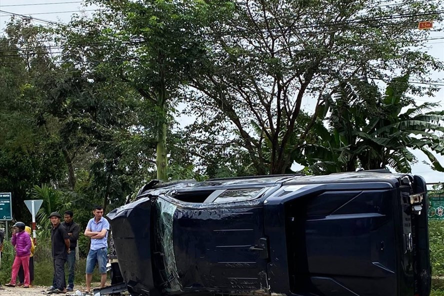 Hiện trường vụ tai nạn. Ảnh: T.X