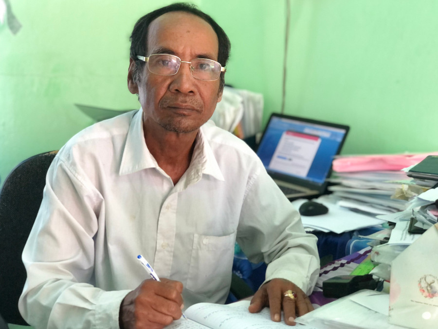 Thầy Nay Pher. Ảnh: Gia Hưng