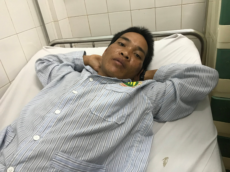  Hiện sức khỏe anh Be cùng vợ đã ổn định. Ảnh: Văn Ngọc