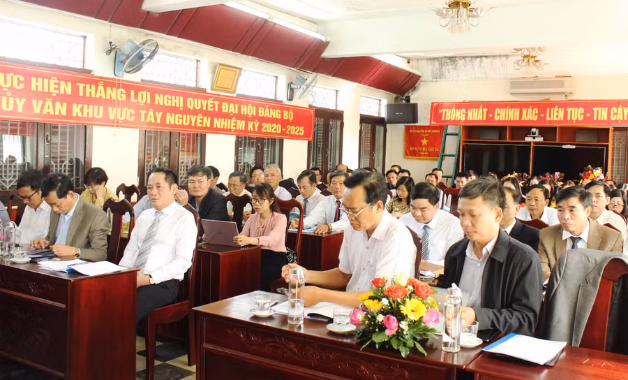 Quang cảnh Hội nghị tổng kết. Ảnh: Nguyễn Diệp