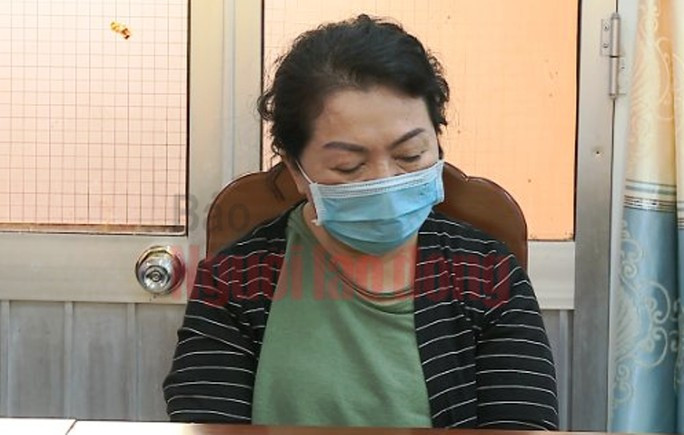 Bị can Lê Thị Hạc và chồng là bị can Ngô Chí Dũng