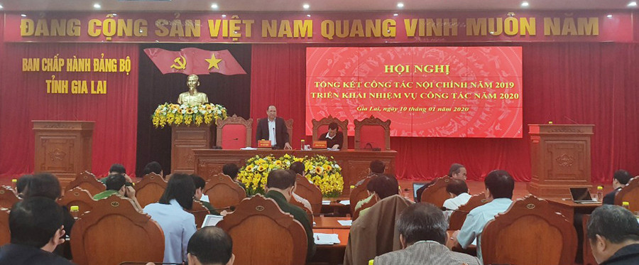 Ban Nội chính Tỉnh ủy tổng kết công tác năm 2019, triển khai nhiệm vụ năm 2020. Ảnh: Ban Nội chính Tỉnh ủy Ảnh: Ban Nội Chính