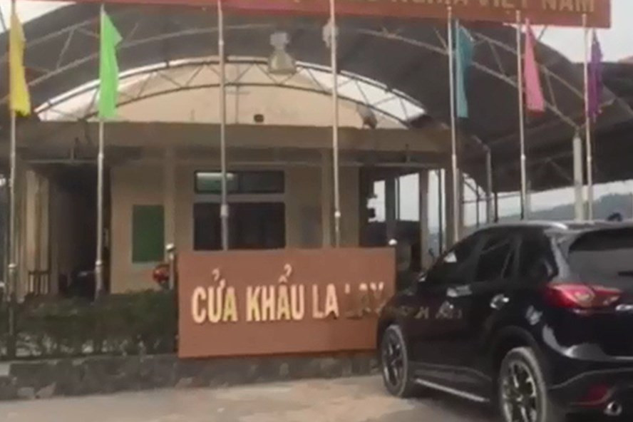  Chi cục Hải quan Cửa khẩu Quốc tế La Lay - nơi 5 cán bộ hải quan bị tạm đình chỉ công tác. Ảnh: TC.