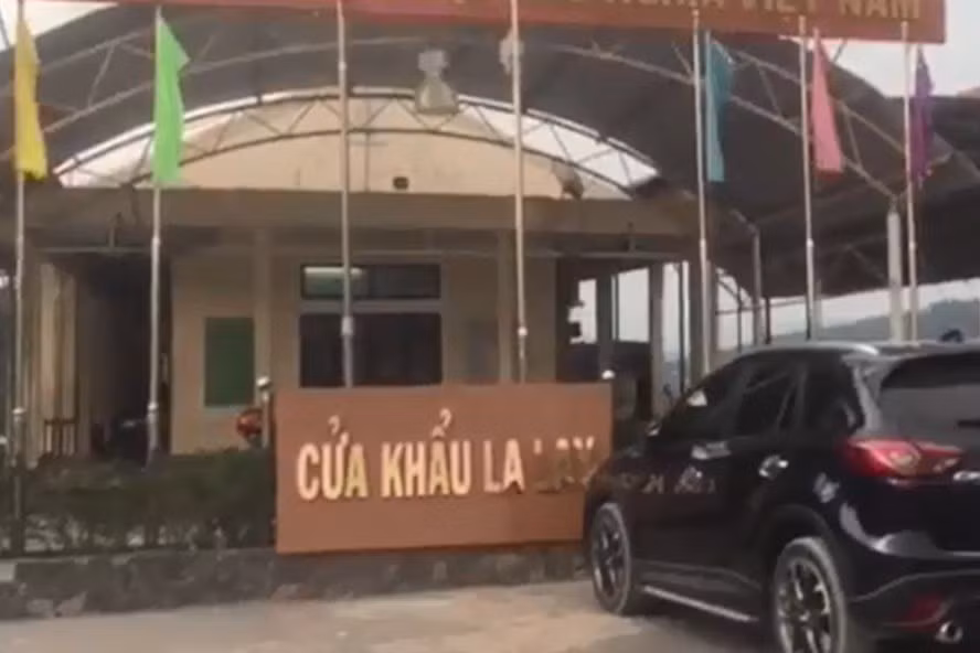  Chi cục Hải quan Cửa khẩu Quốc tế La Lay - nơi 5 cán bộ hải quan bị tạm đình chỉ công tác. Ảnh: TC.