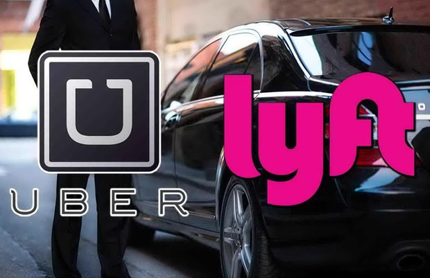 Hai hãng dịch vụ đặt xe Uber và Lyft được dự đoán sẽ mang đến thay đổi trong ngành sản xuất ôtô. (Nguồn: RideGuru)