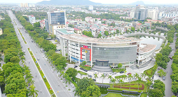 Một góc thành phố Thanh Hoá. Ảnh: Vnexpress