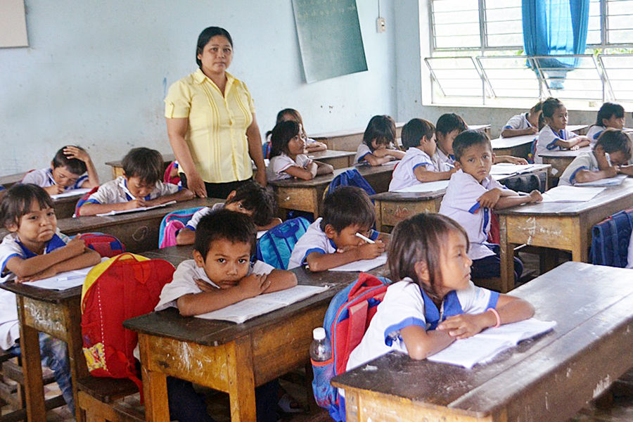 Xã Ia Peng hiện chưa đạt chuẩn tiêu chí trường học trong xây dựng nông thôn mới. Ảnh: internet Xã Ia Peng hiện chưa đạt chuẩn tiêu chí trường học trong xây dựng nông thôn mới. Ảnh: K.N.B