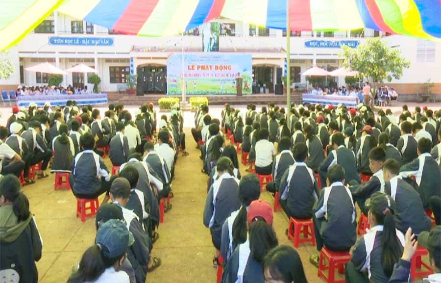  Quang cảnh buổi lễ phát động. Ảnh: Ngọc Định