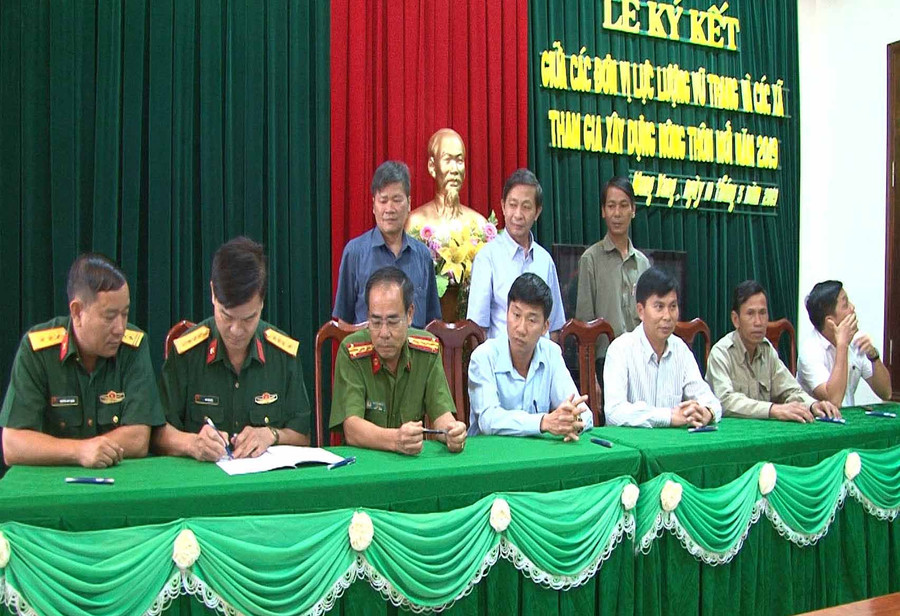 Quang cảnh lễ ký kết. Ảnh: Hà Phương