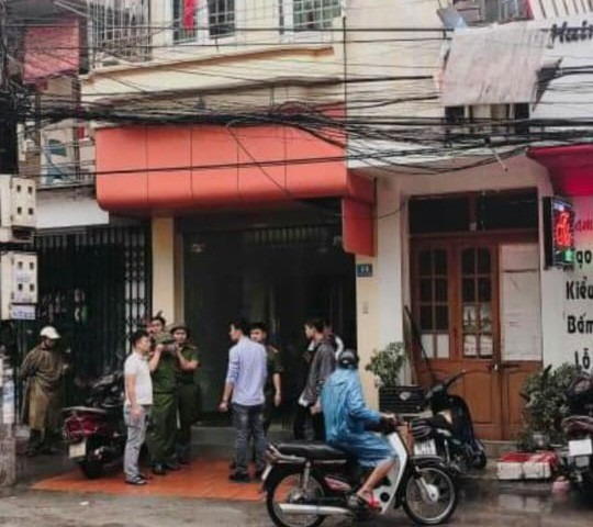 Ngôi nhà nơi phát hiện ông Th. tử vong