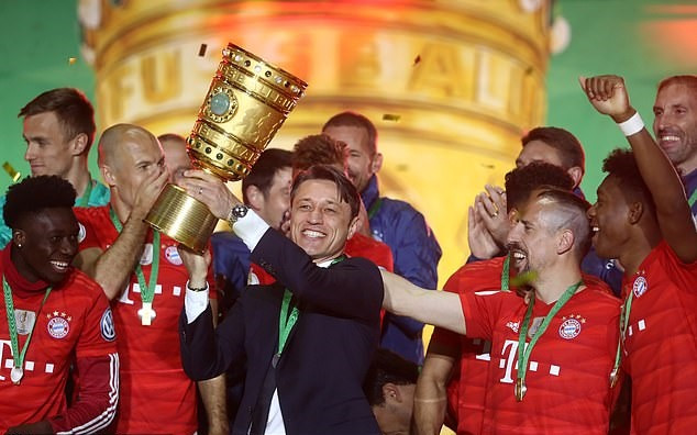 Kovac thực sự có duyên với cúp Quốc gia Đức. Ảnh: DM