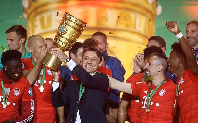 Kovac thực sự có duyên với cúp Quốc gia Đức. Ảnh: DM