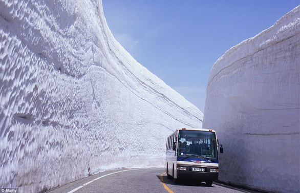 Tateyama Kurobe Alpine Route - Ảnh: Alamy
