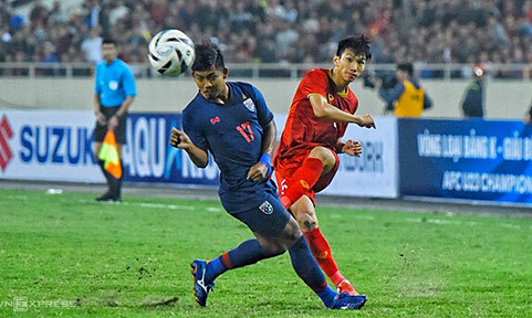 U23 Việt Nam đánh bại Thái Lan 4-0 trong trận đấu thuộc vòng loại U23 châu Á vào tháng Ba.