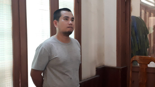  Đối tượng Lê Cảnh Duyền tại cơ quan điều tra