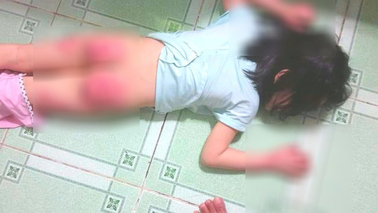 Chị L. không cầm nổi nước mắt khi xem cảnh đứa con gái vừa tròn 6 tuổi bị chính cha ruột hành hạ dã man Chị L. không cầm nổi nước mắt khi xem cảnh đứa con gái vừa tròn 6 tuổi bị chính cha ruột hành hạ dã man