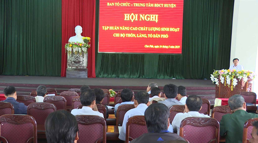 Quang cảnh lớp tập huấn. Ảnh: Lê Hải