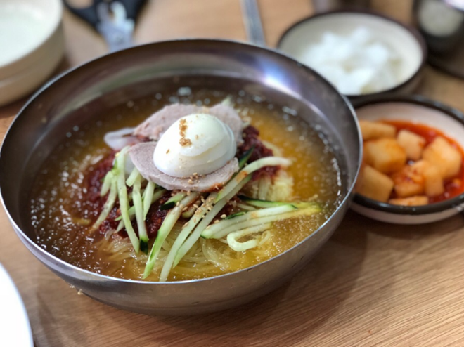 Món mì lạnh Naengmyun
