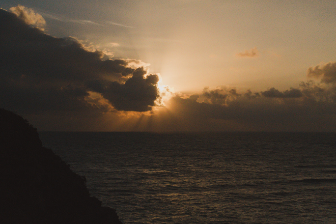 Bình minh ở đảo Jeju