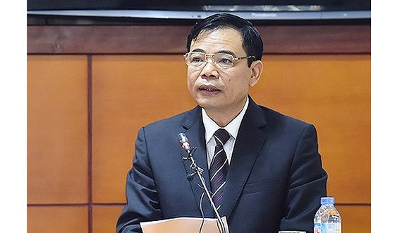 Bộ trưởng Bộ NN-PTNT Nguyễn Xuân Cường  Bộ trưởng Bộ NN-PTNT Nguyễn Xuân Cường
