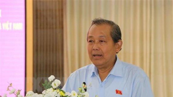  Phó Thủ tướng Trương Hòa Bình. (Ảnh: Bùi Giang/TTXVN)