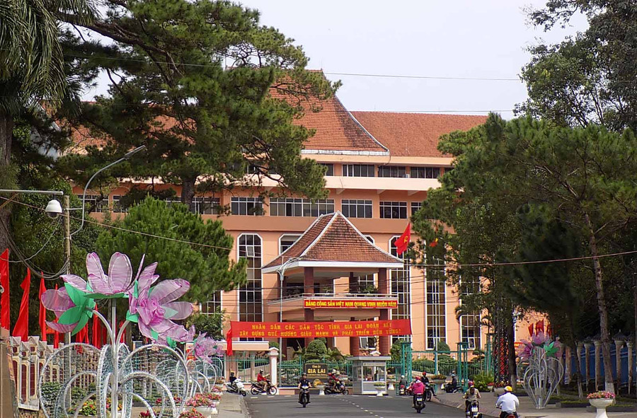  Trụ sở Tỉnh ủy Gia Lai. Ảnh: Thanh Nhật 