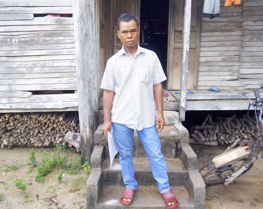  Ông Ksor Khoai. Ảnh: G.H