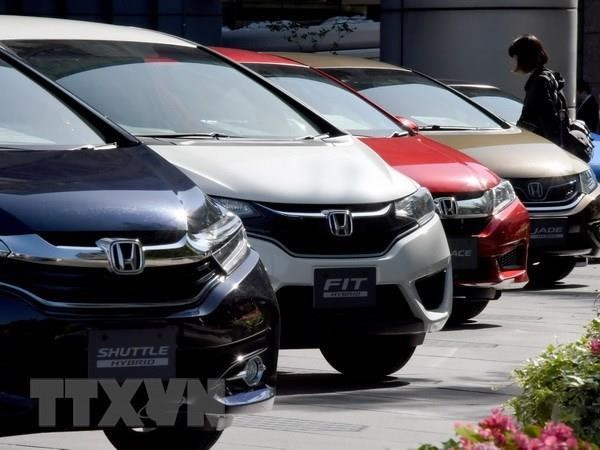  Các mẫu xe của hãng Honda. (Nguồn: AFP/TTXVN)